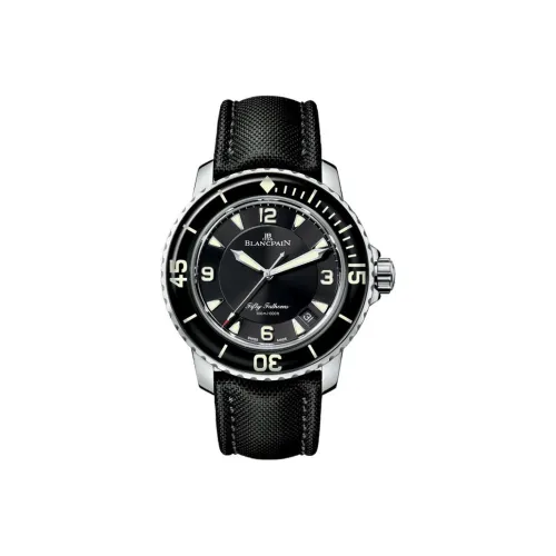 BLANCPAIN Автоматический Механический Движение Мужские FIFTY FATHOMS Часы 45 мм Черные