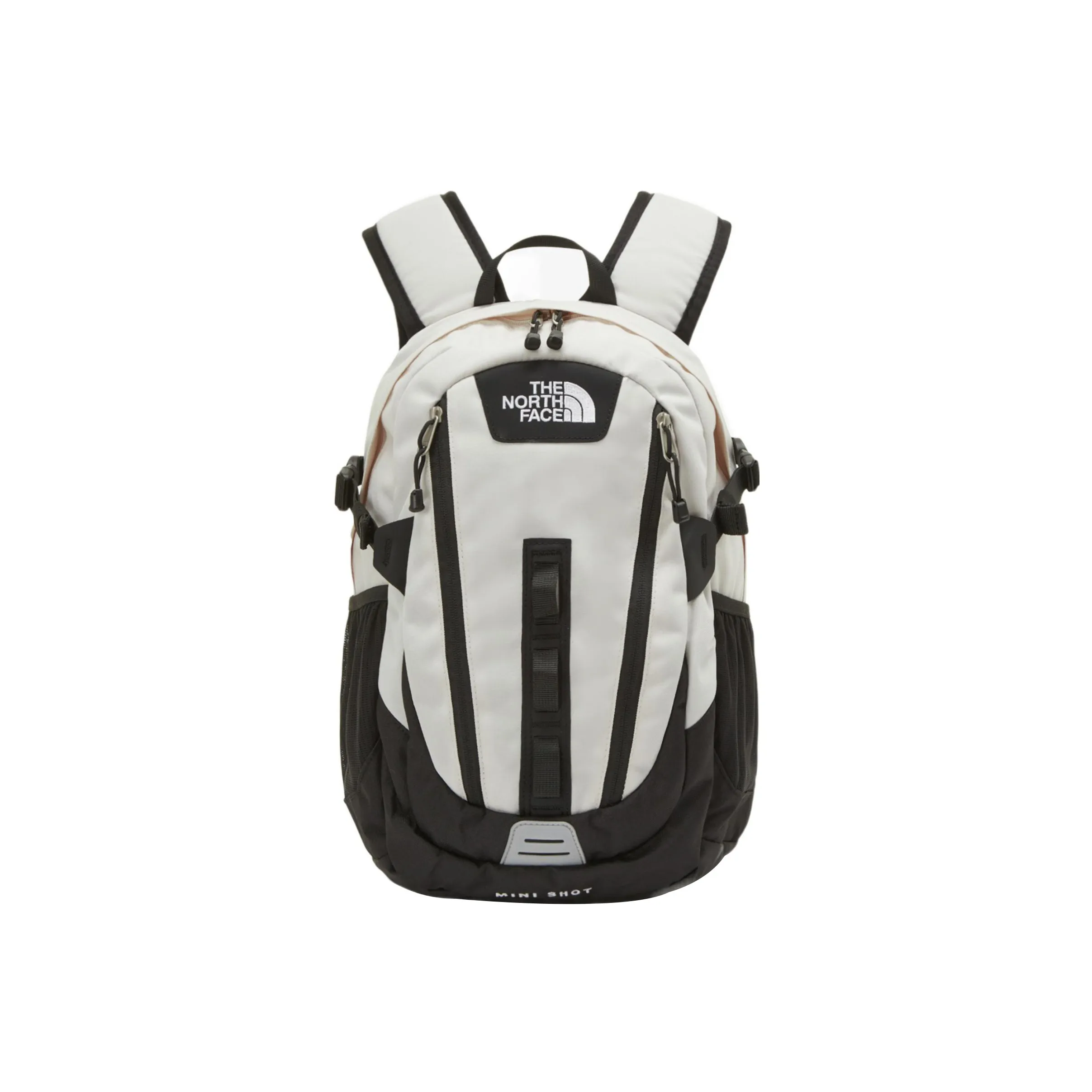 THE NORTH FACE 17L Backpack Outdoor Bag Polyester Beige & Black Unisex