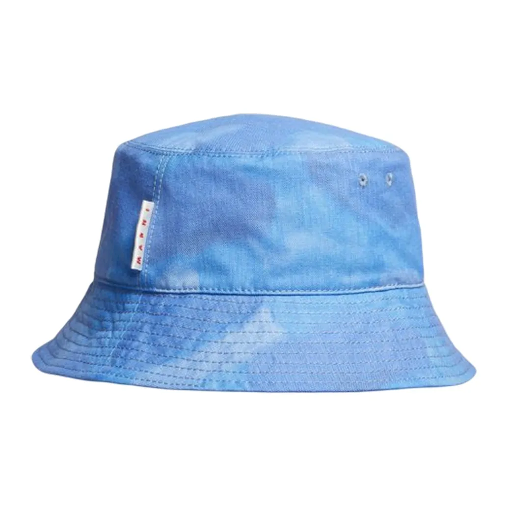 MARNI Cotton Шляпы ведра Синий Мужской