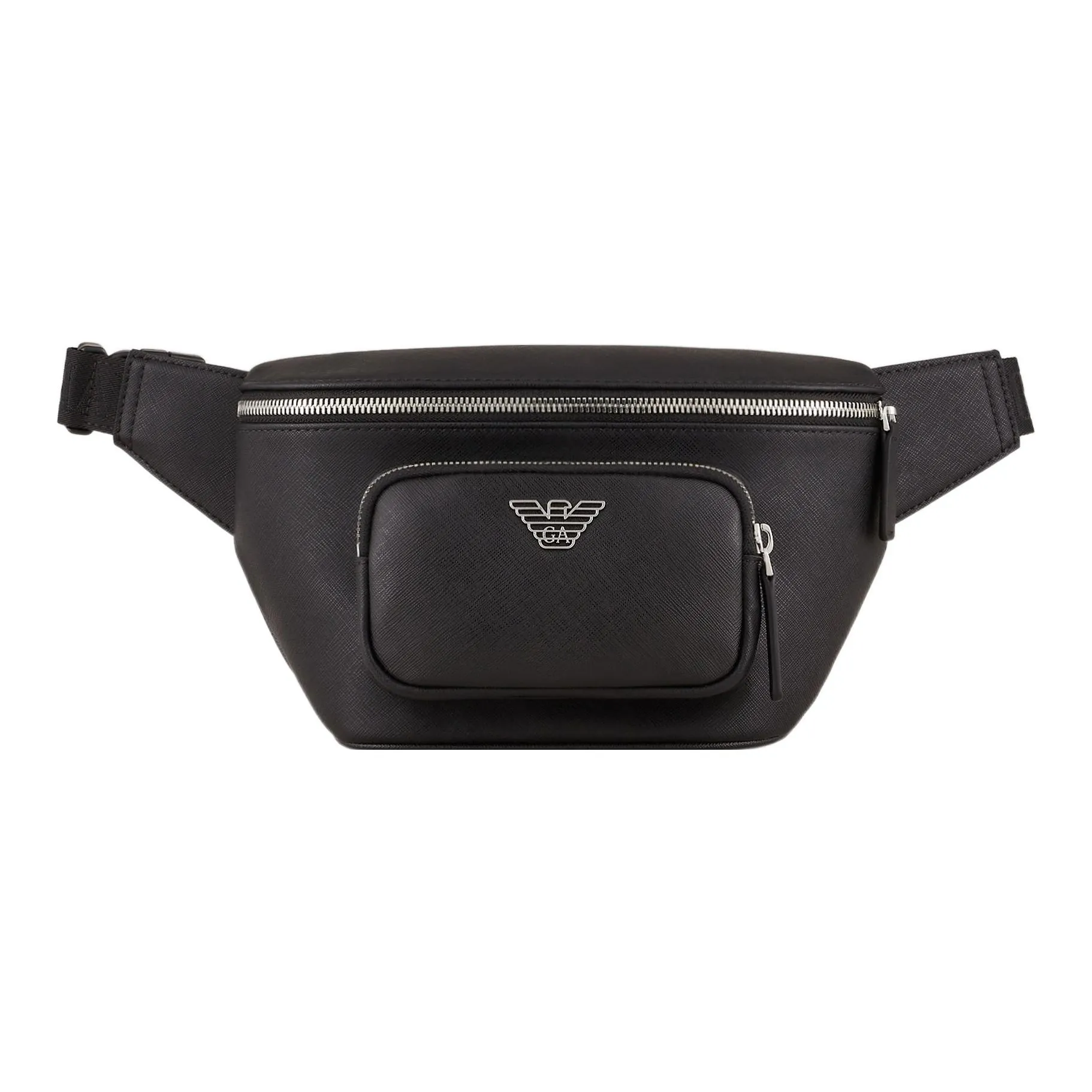 EMPORIO ARMANI Nylon, Polyester Fanny Pack Men's Black