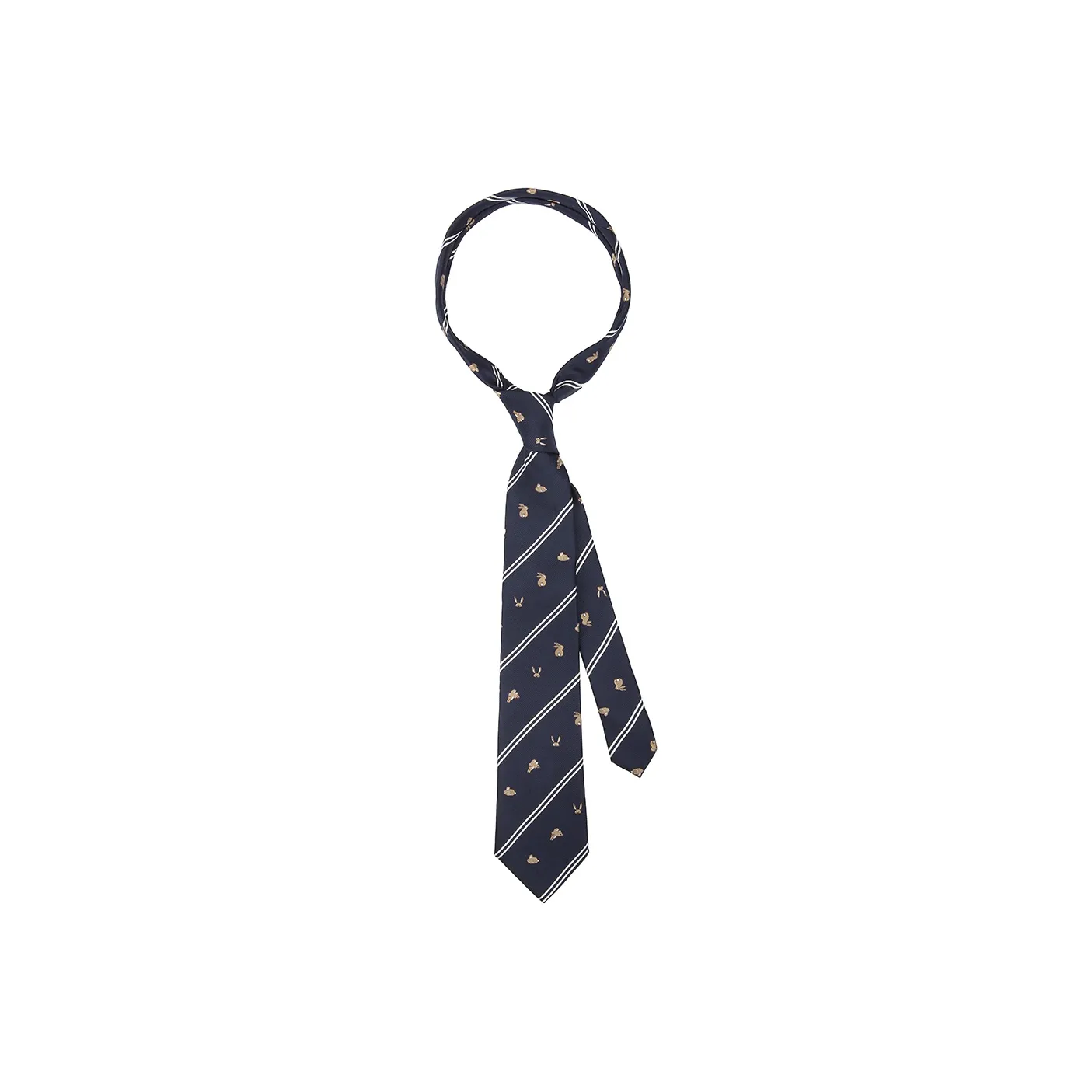 MUSTKOO Ties Men's Navy Blue