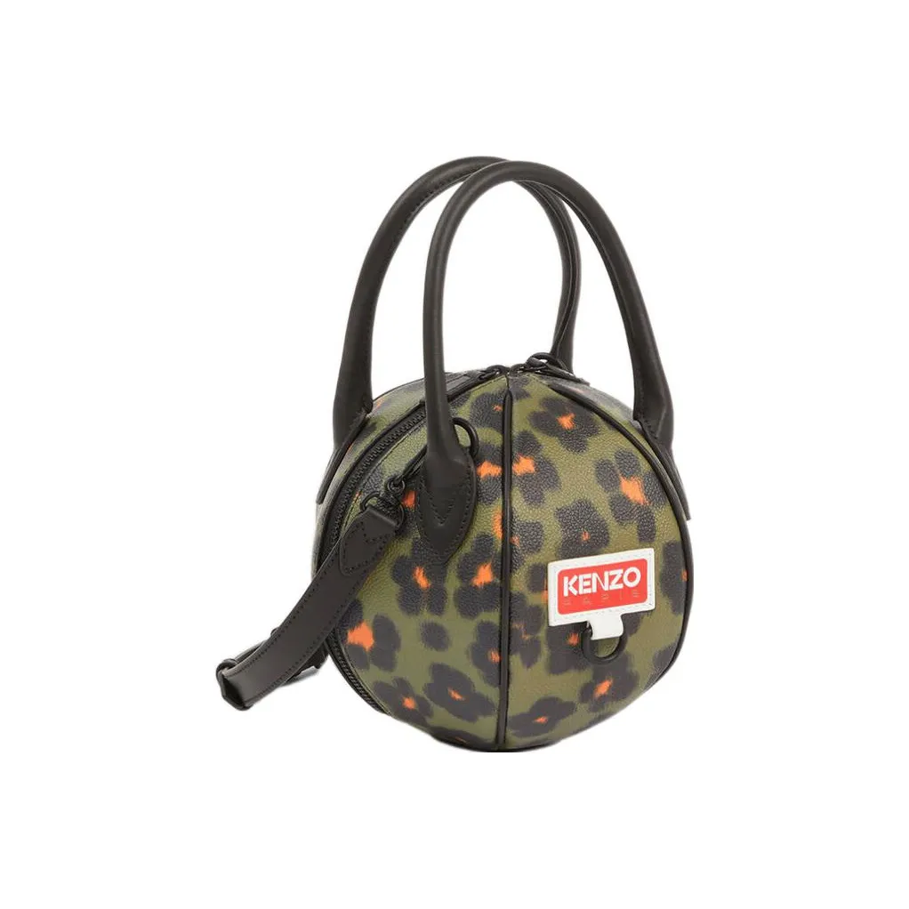 KENZO Полиуретан Сумка через плечо Сумка Женская Хаки Черный