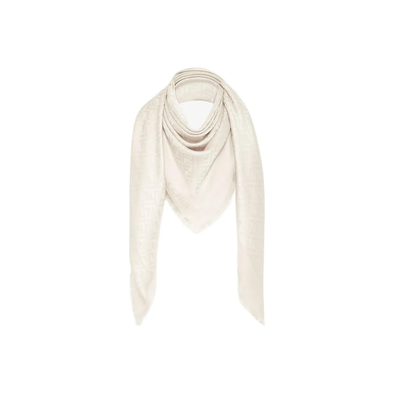FENDI By Marc Jacobs Ff Shawl Organic Silk Shawl