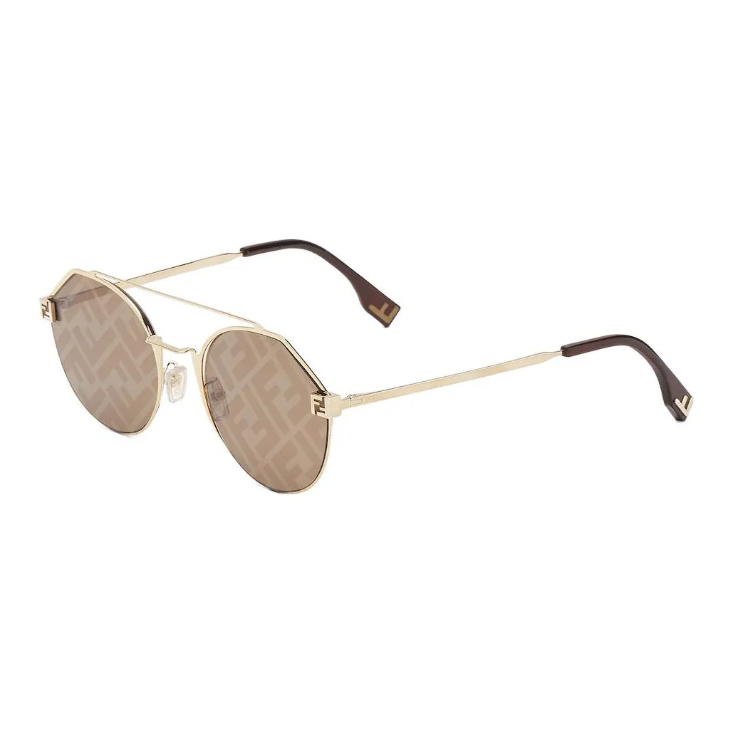 FENDI Sunglasses Men Brown