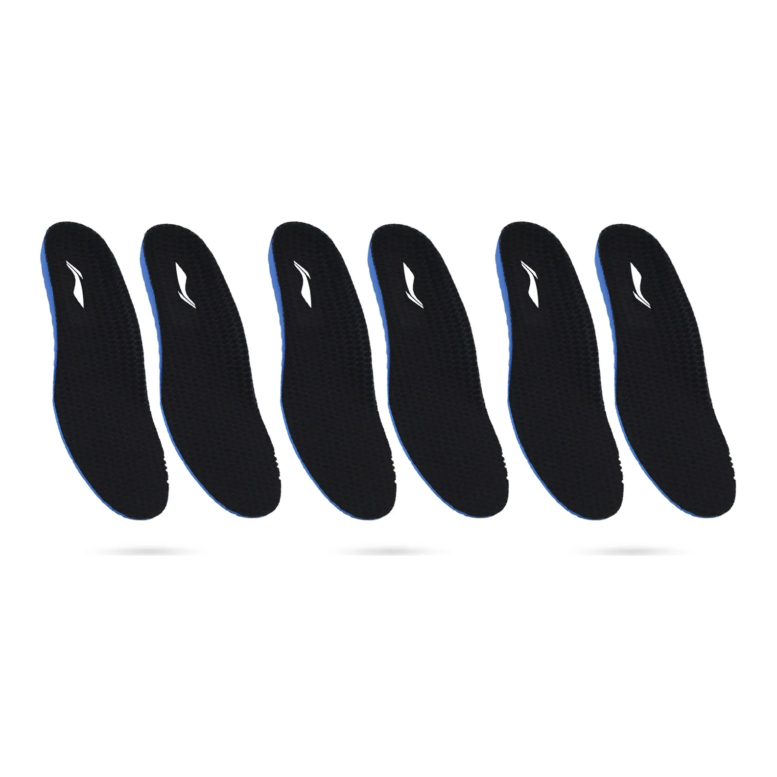 Лайнер Ткань Стелька Унисекс Стандартный Черный Синий