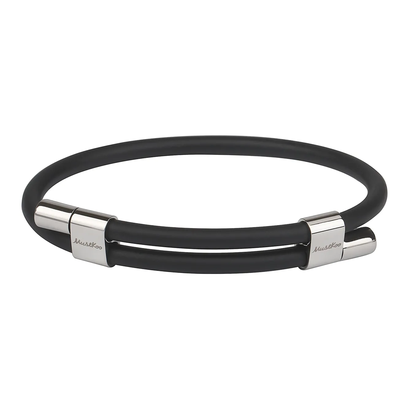 MUSTKOO Браслеты из титанового стального сплава Унисекс