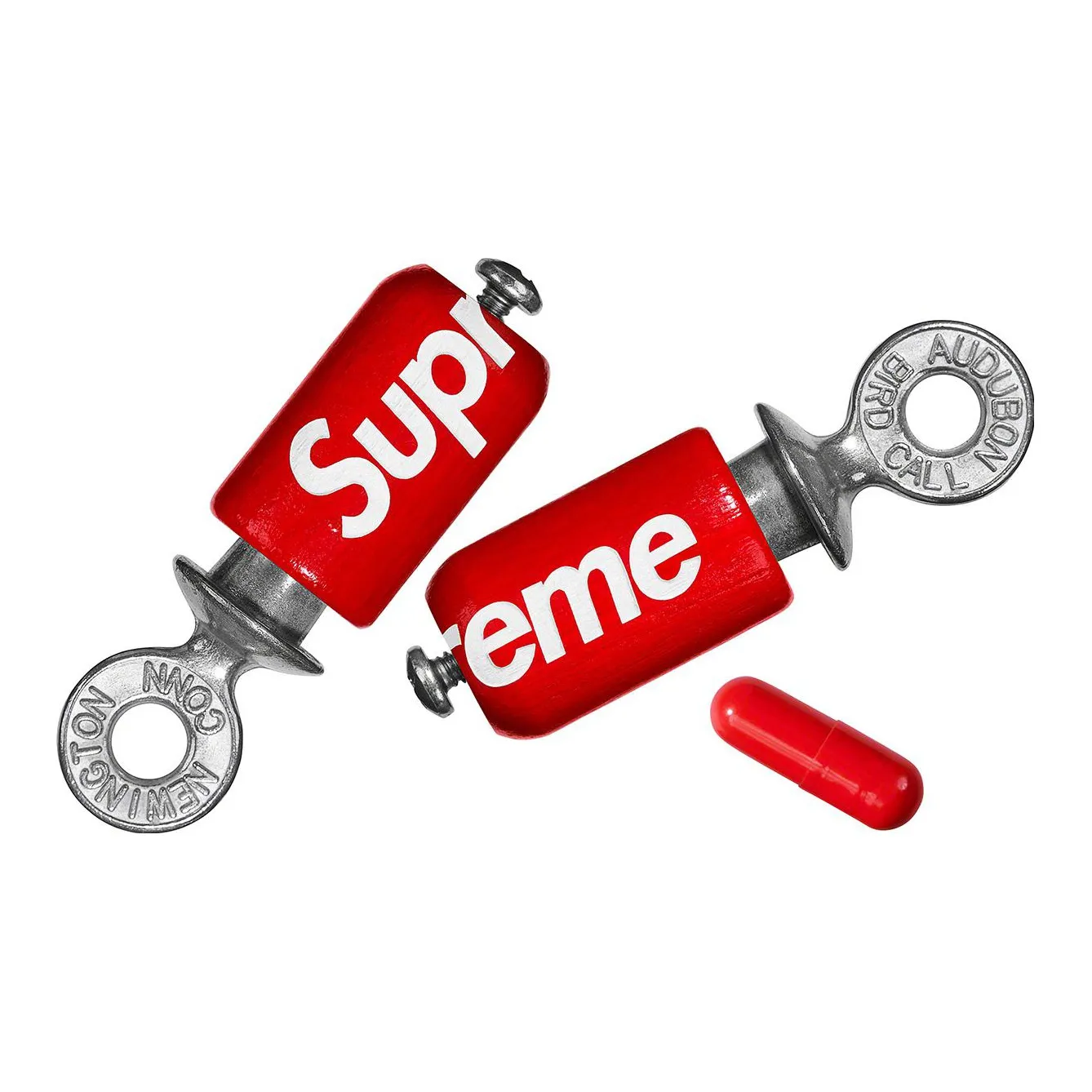 Supreme Брелоки Red Unisex