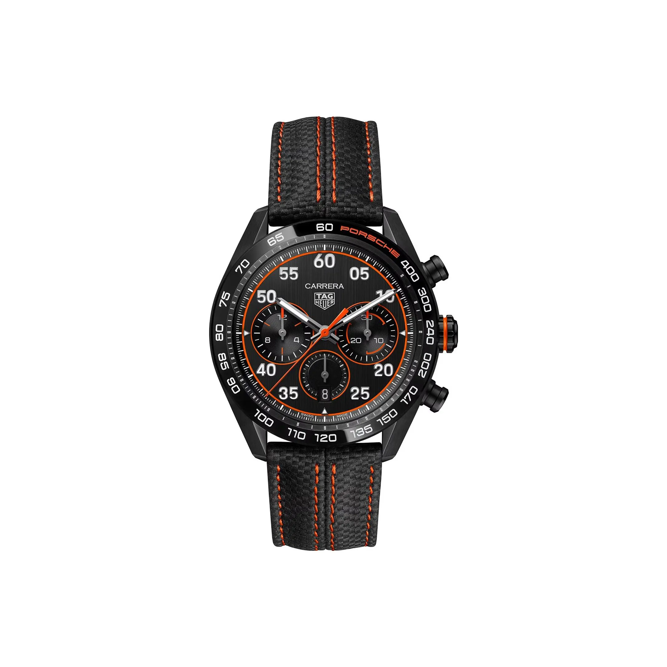 TAG HEUER Carrera Collection Automatic Mechanical Movement Men's Watches Watch 44mm Black Dial