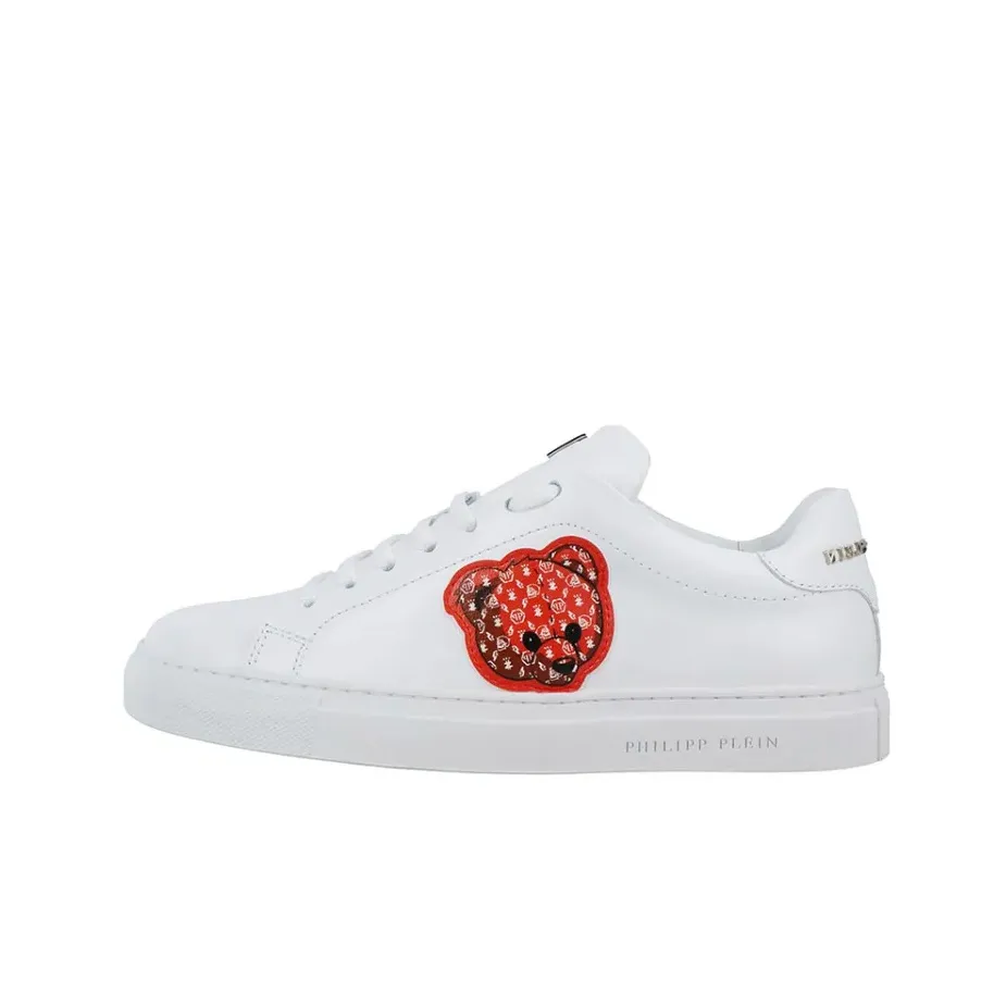 PHILIPP PLEIN Skateboard Shoes Women's Low top White