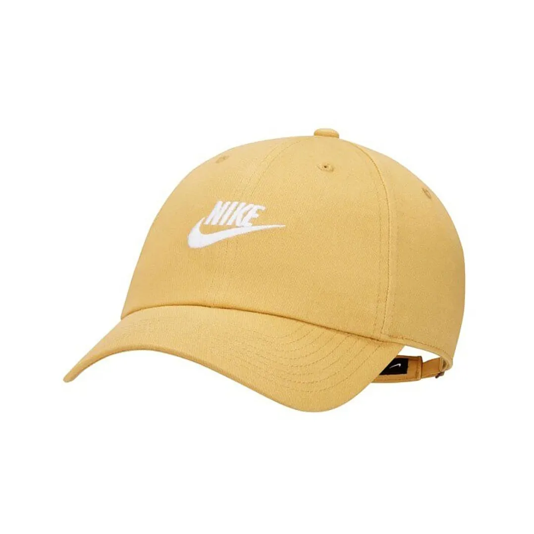 Nike Хлопковые кепки унисекс желтые