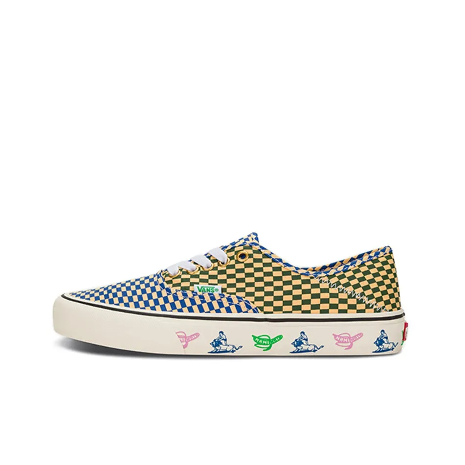 MAMI WATA x VANS Authentic Series Vr3 SF Surf Low Скейтборд Кроссовки Unisex Желтый Черный
