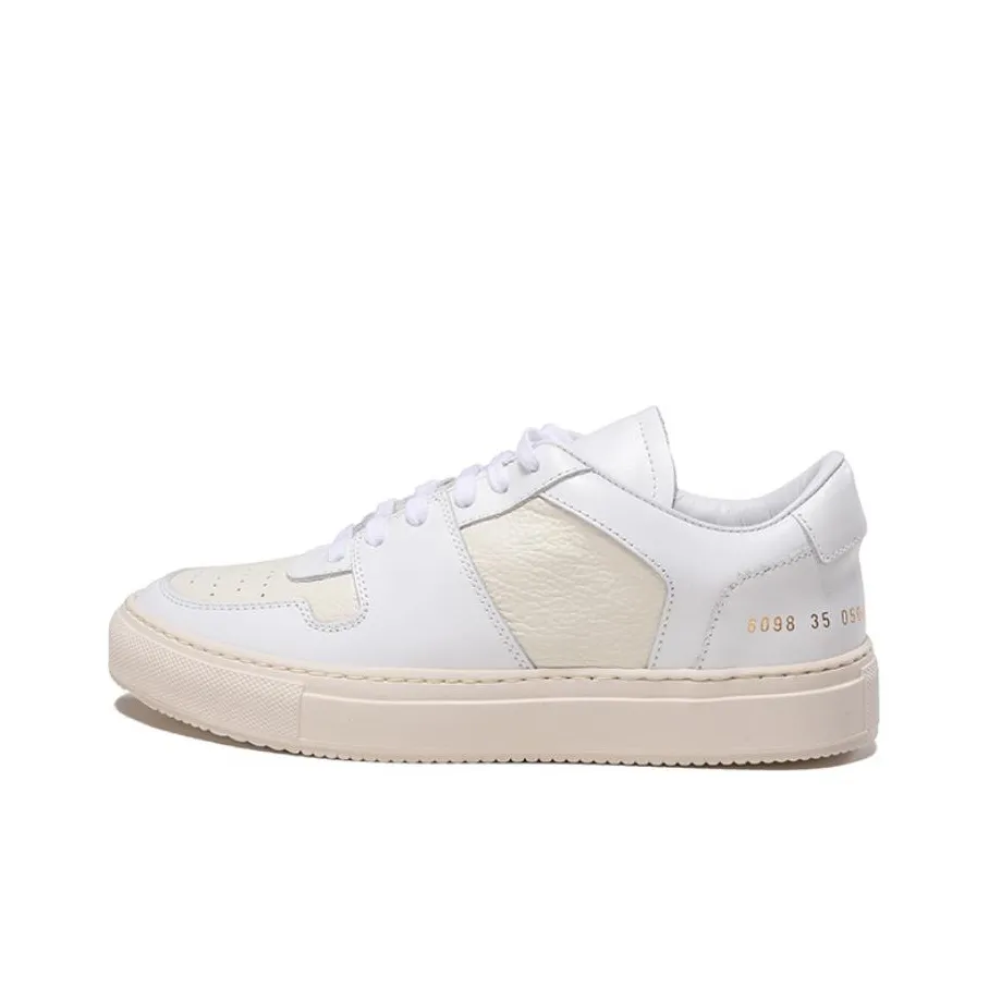 COMMON PROJECTS FW22 Low Top Stylish Skateboarding Shoes Women's White
