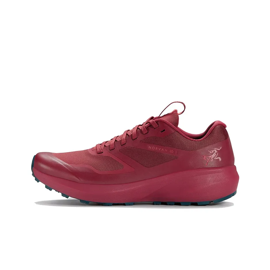 Arcteryx Norvan LD 3 Anti Slip And Wear Resistant Breathable Low Top Running Shoes Men's Red