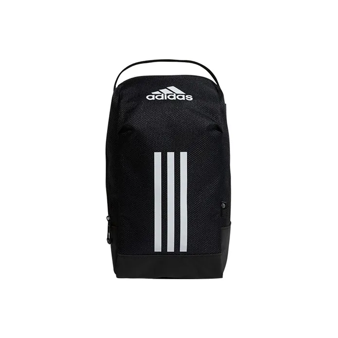 Adidas Polyester Soccer Bag Sports Shoe Bag Handbag Medium Size Unisex Black