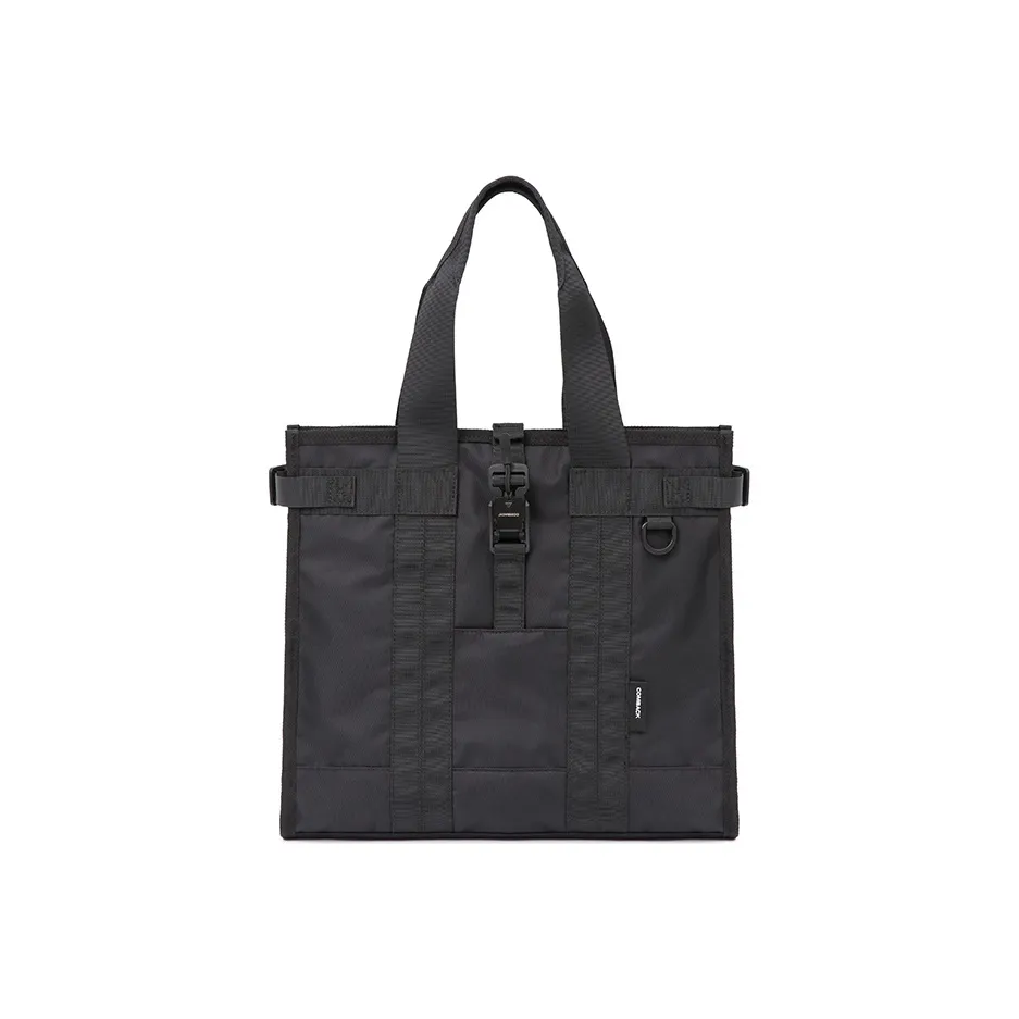COMBACK Polyamide Tote Bag, Shopping Bag, Handbag Unisex Black