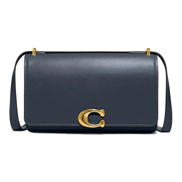 COACH Bandit Calfskin Crossbody Bag Shoulder Bag Women's Blue