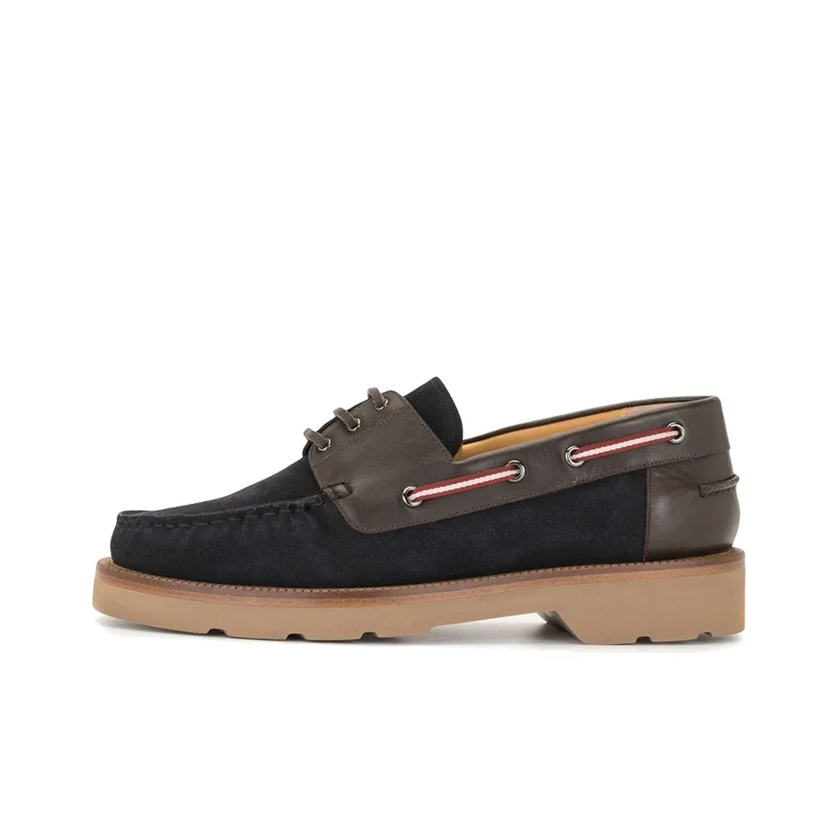 BALLY Men's Casual Shoes Men's Low Top Green