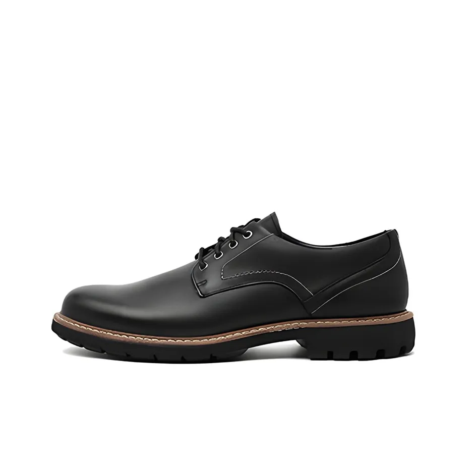 Clarks Derby Shoes Dress Shoes Men's Black