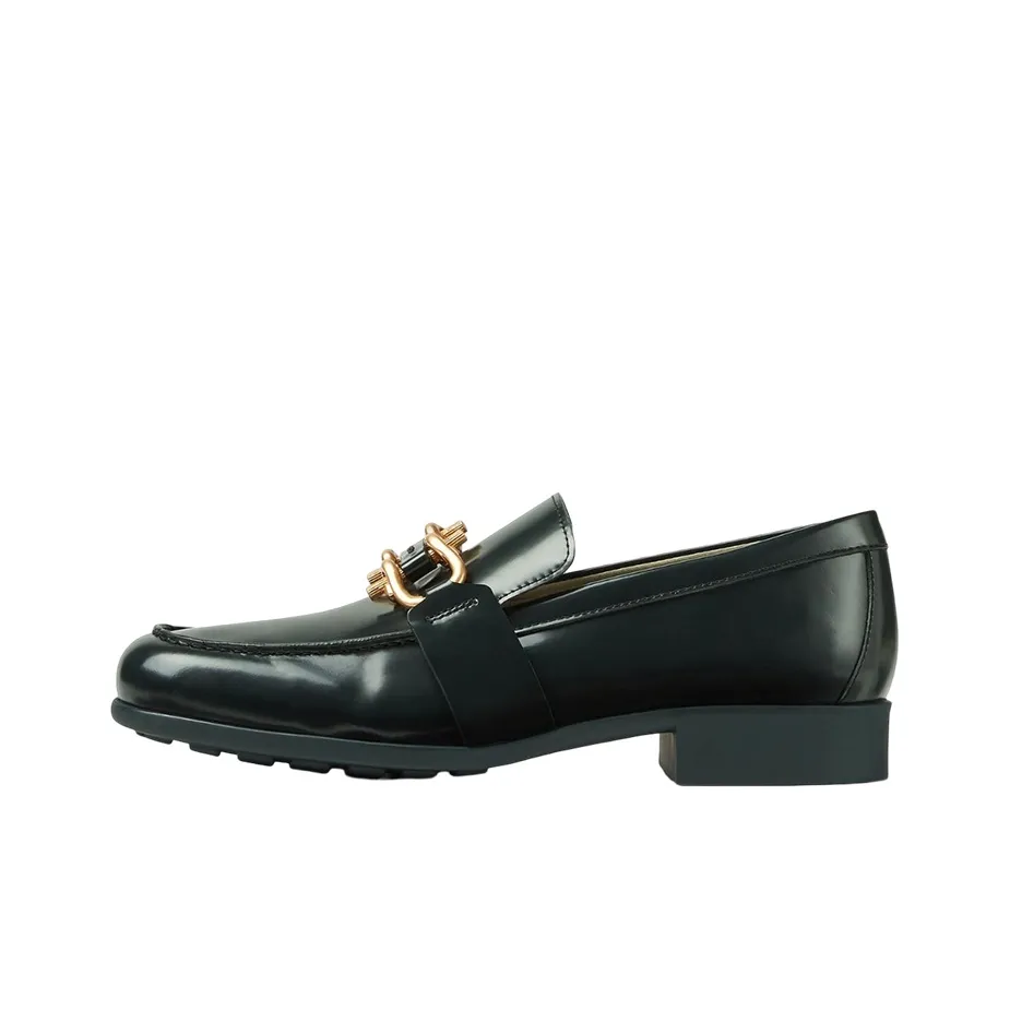 Bottega Veneta Square Toe Loafers Women's