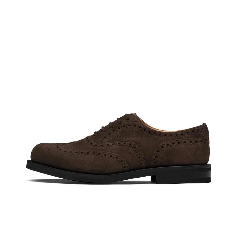 CHURCH'S Chetwynd Suede Oxford Brogues
