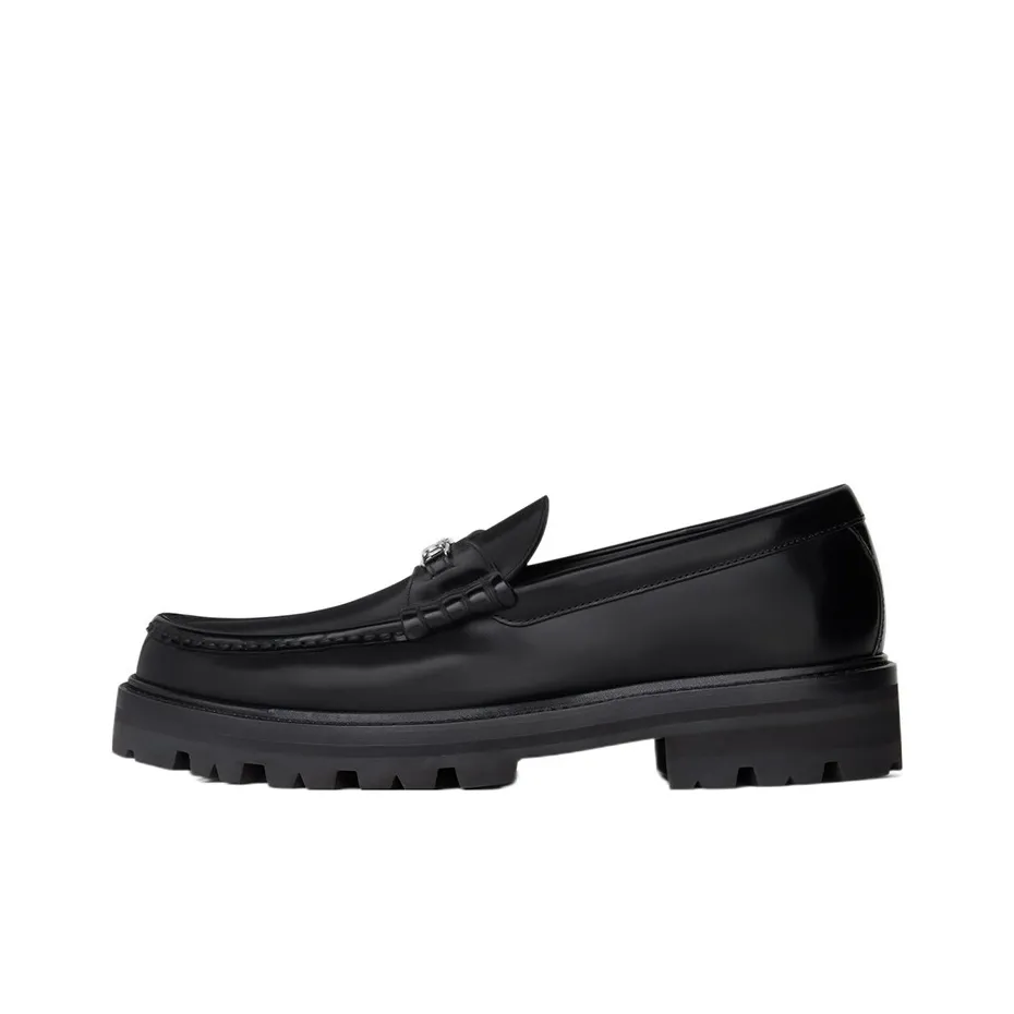 CELINE Chunky Triomphe Loafer Black