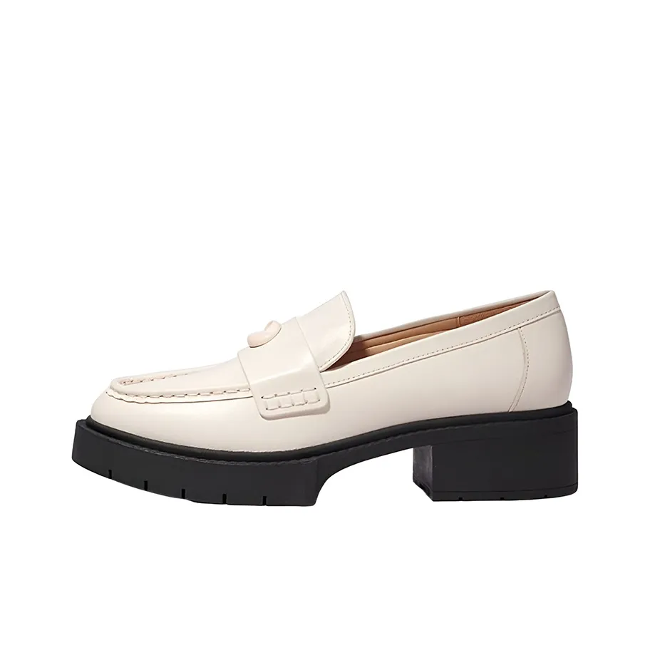 COACH Loafers 4.5cm Women's White