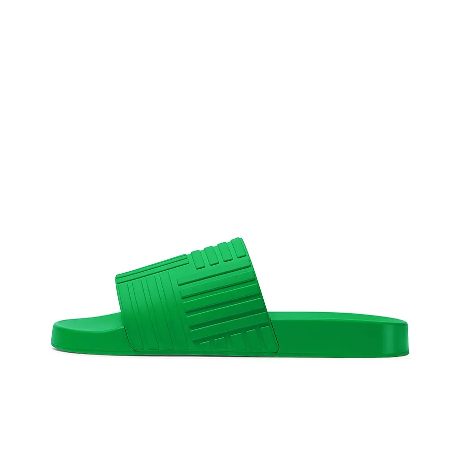 Bottega Veneta Slider Slide Slippers Women's Green