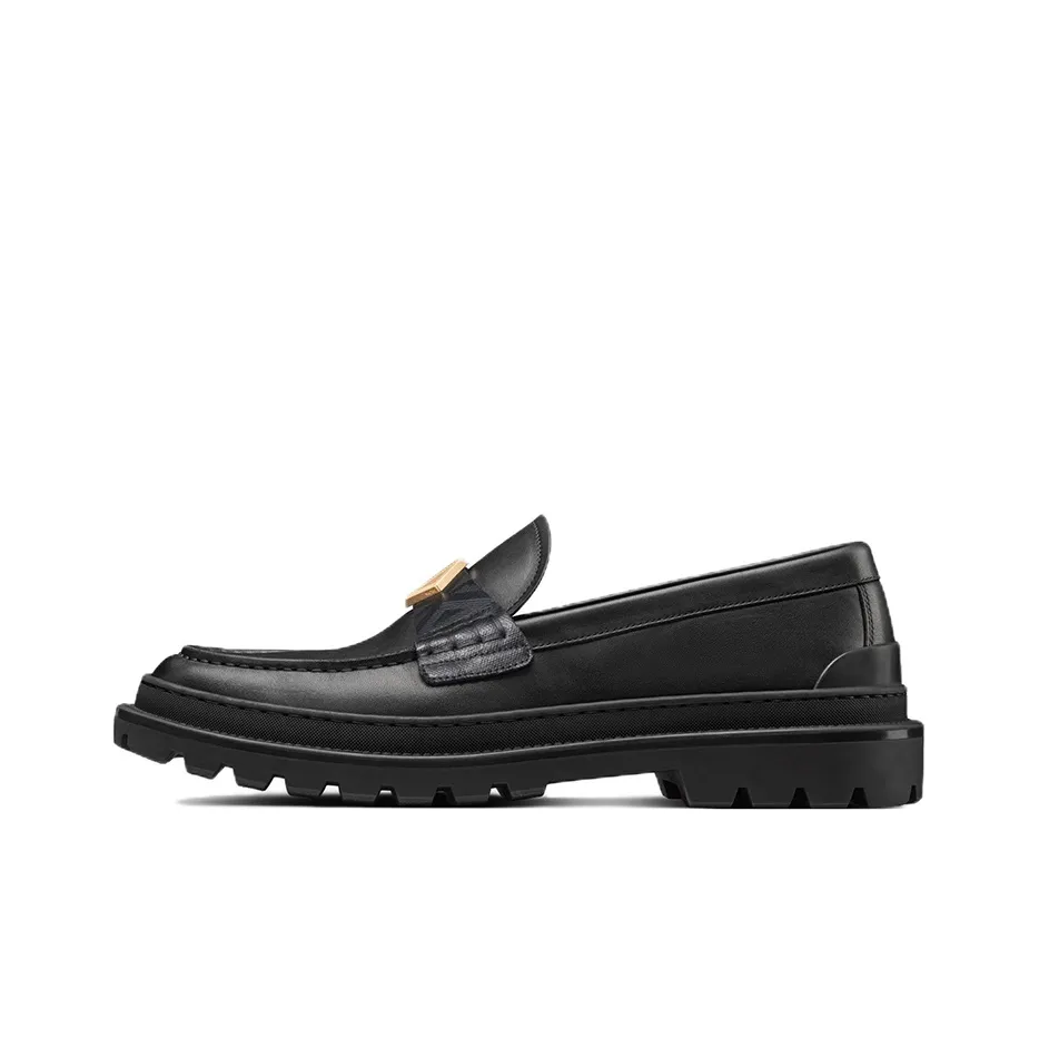 DIOR Explorer Loafers Men's Black
