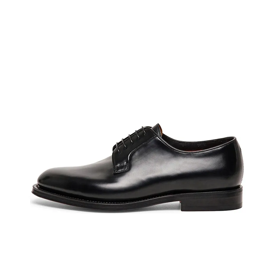 Santoni Polished leather Derby Shoes