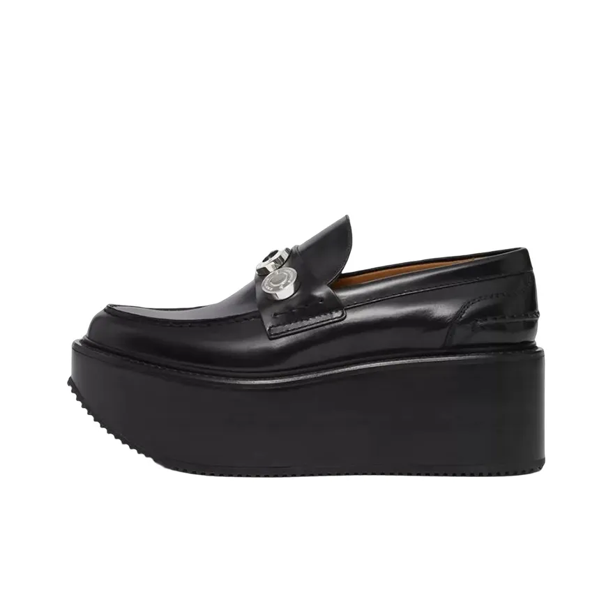 Burberry Platform Shoes Women's Black