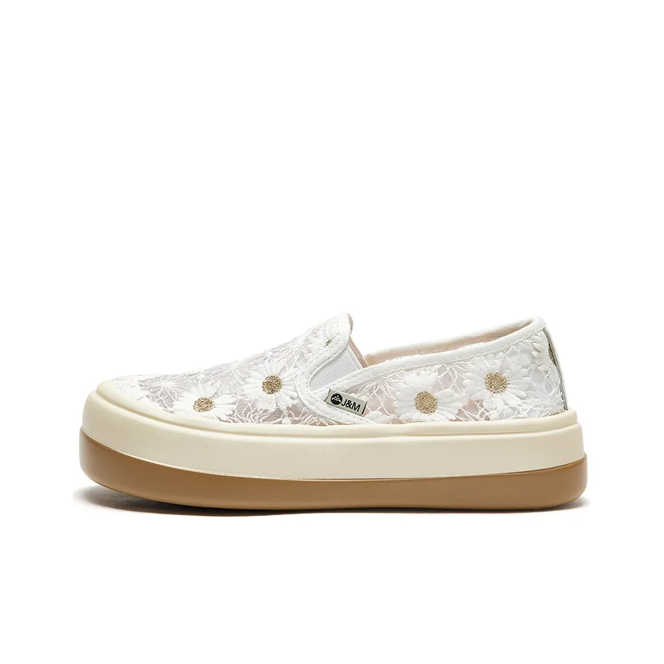 Joy Mario Платформа Обувь Женская Белая