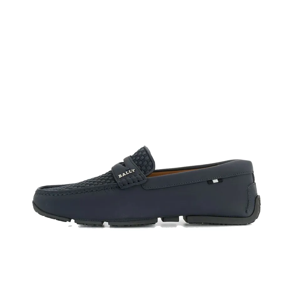 BALLY Woven Mesh Driving Shoes