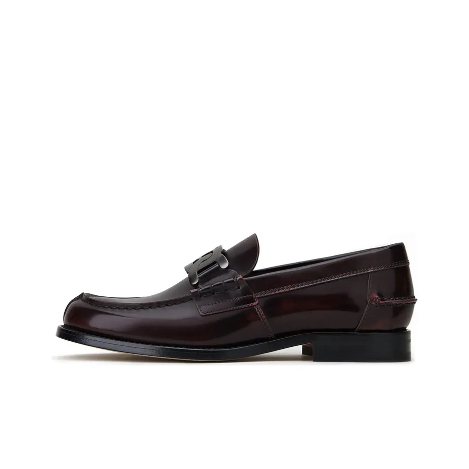 TOD'S Casual Single Shoes Men's Burgundy