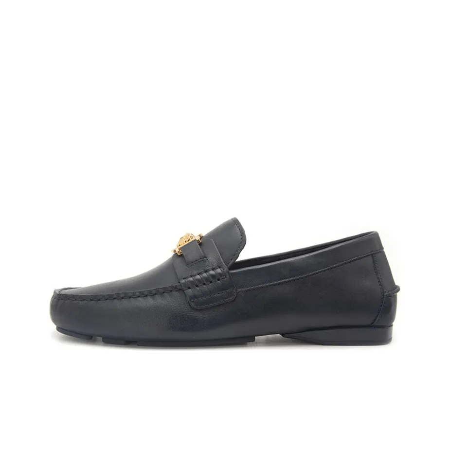 VERSACE Loafers Men's Dark Blue