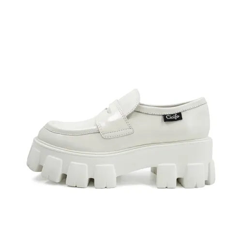 CICIFOR Женские повседневные туфли Low Top Белые Женские
