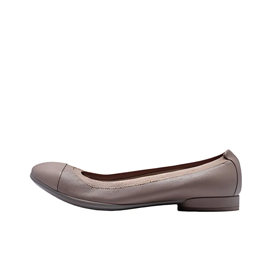 Ecco Annie Series Casual Single Shoes Women's Pink