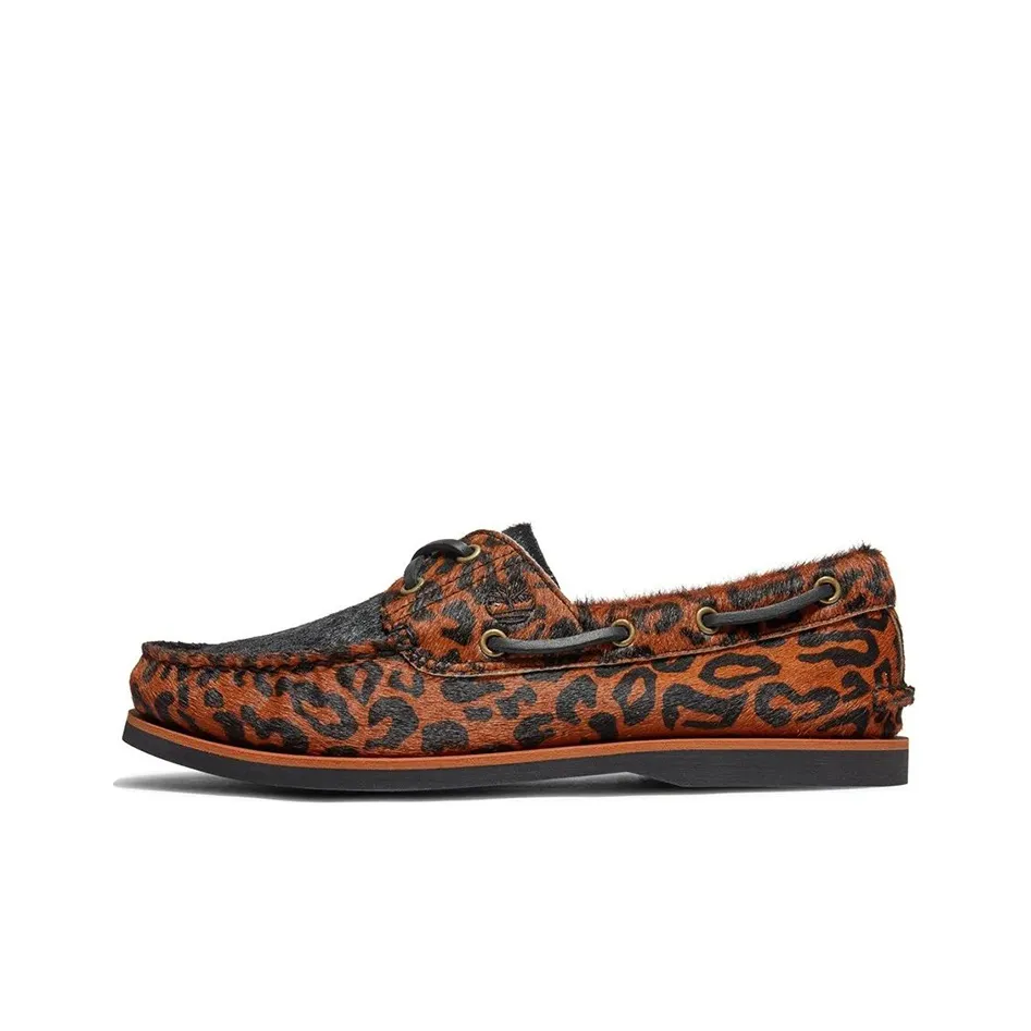 Timberland Classic Boat 2 Eye Wacko Maria Brown Leopard