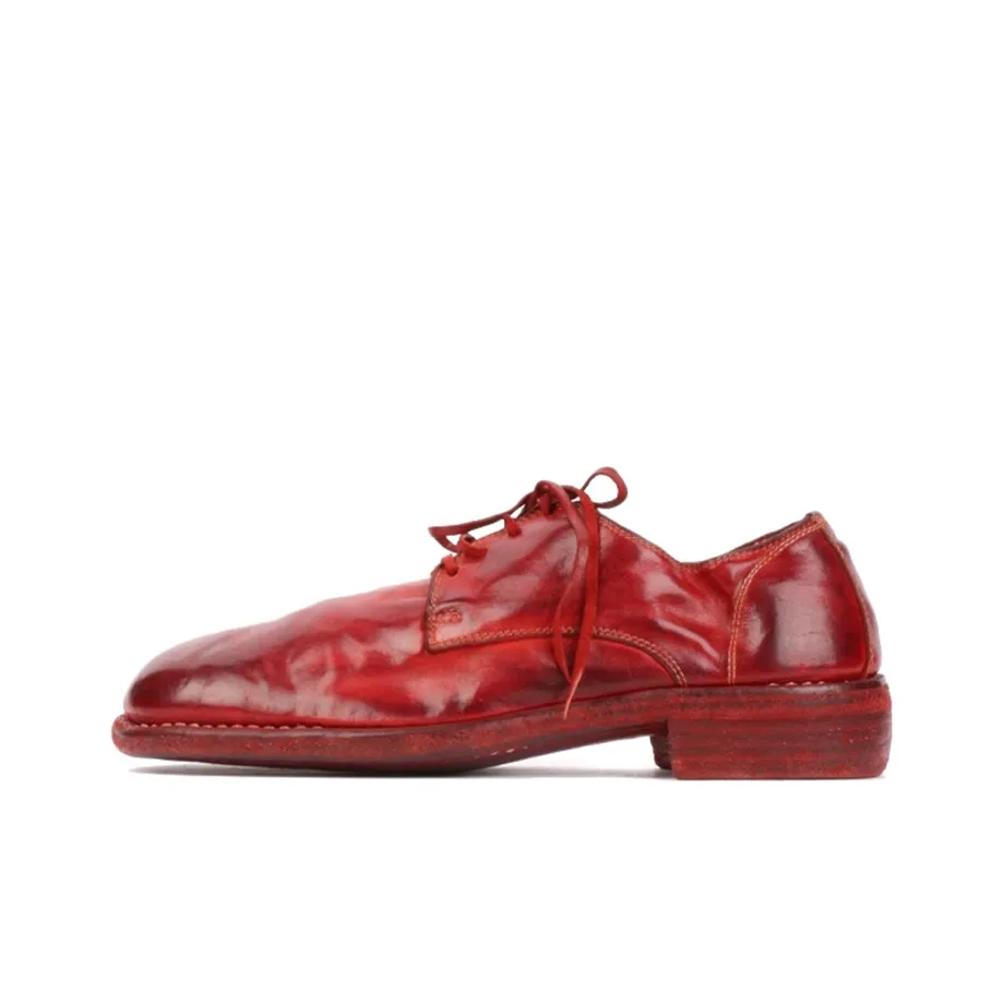 GUIDI Casual Single Shoes Women's Red
