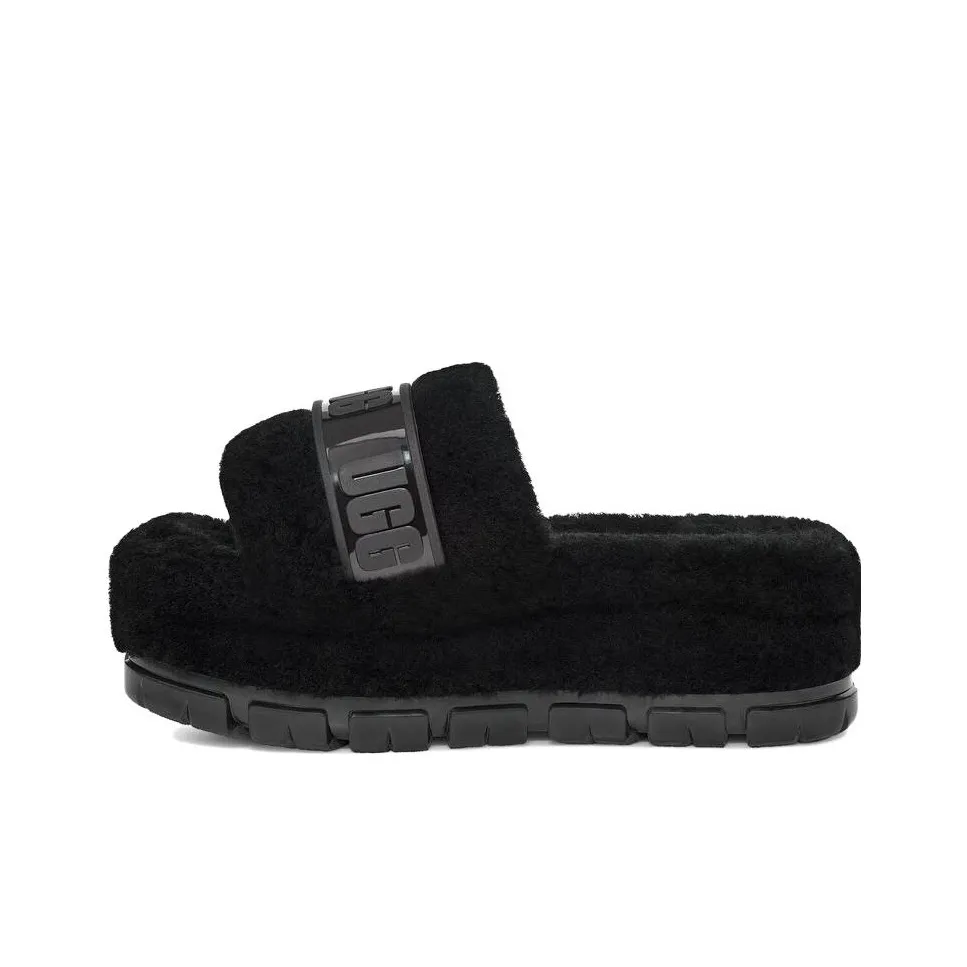 UGG Platform Slippers Women's Black