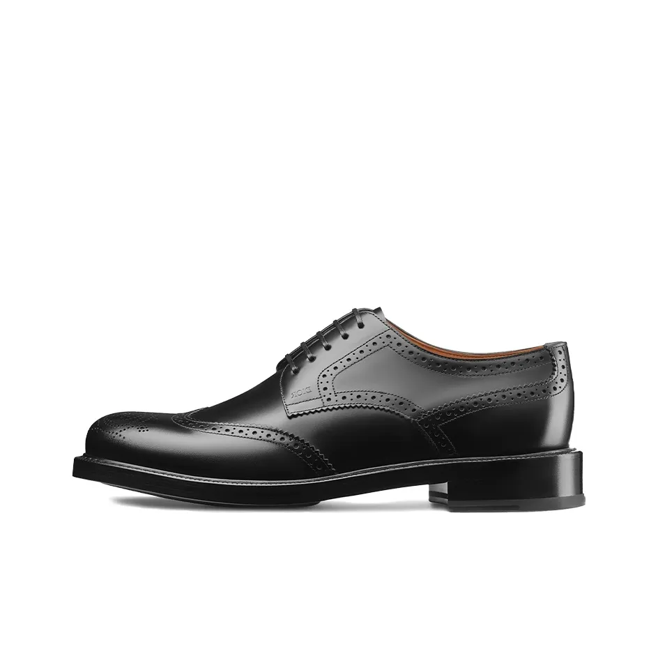 DIOR Brogue Derby Shoes ww001 Men's Black