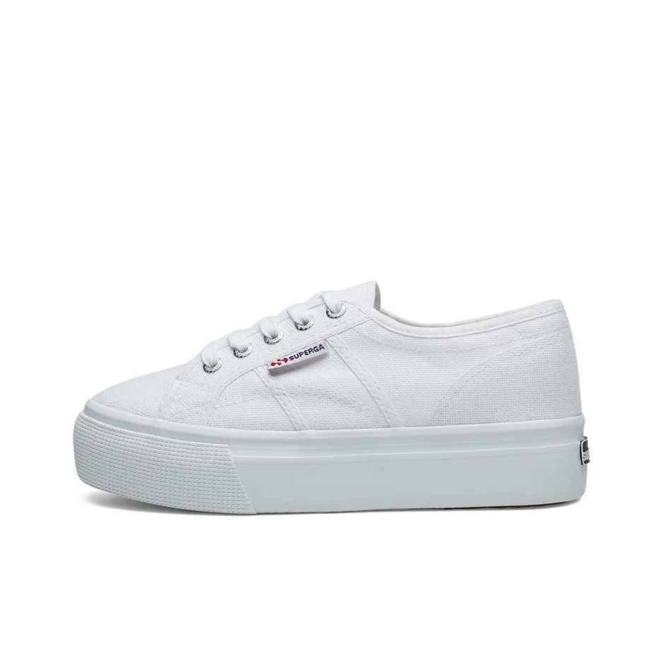 SUPERGA Platform Shoes Women's White
