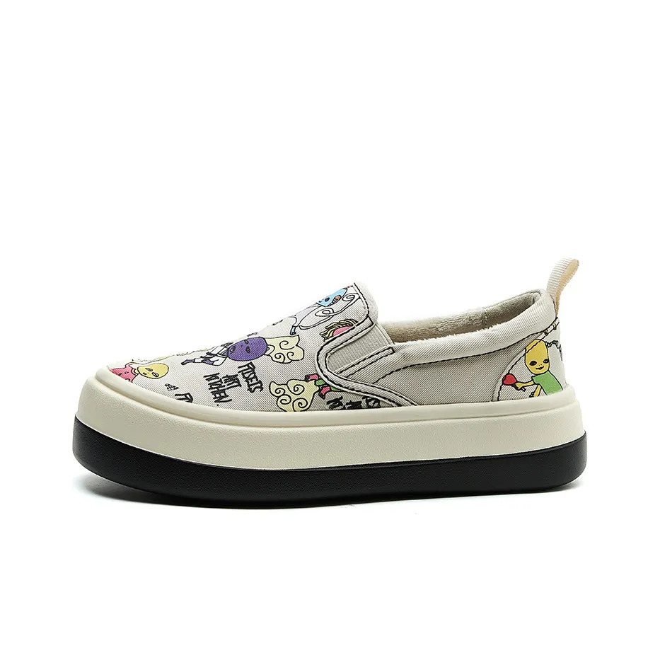 Joy Mario Платформа Обувь Женская Хаки