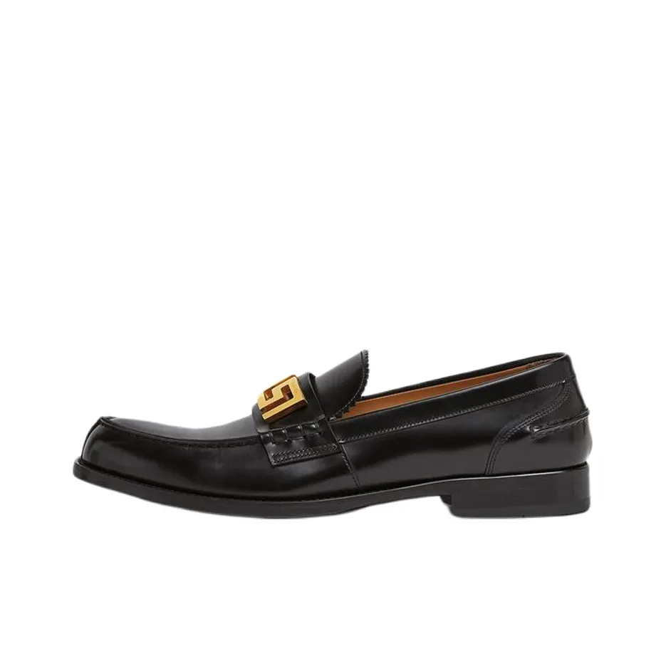 VERSACE Greca Loafer 'Black Gold'