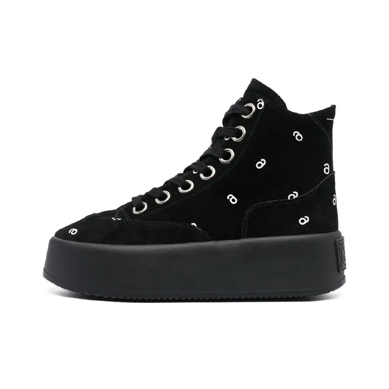 MM6 Maison Margiela Platform Lace Up Sneakers Women's