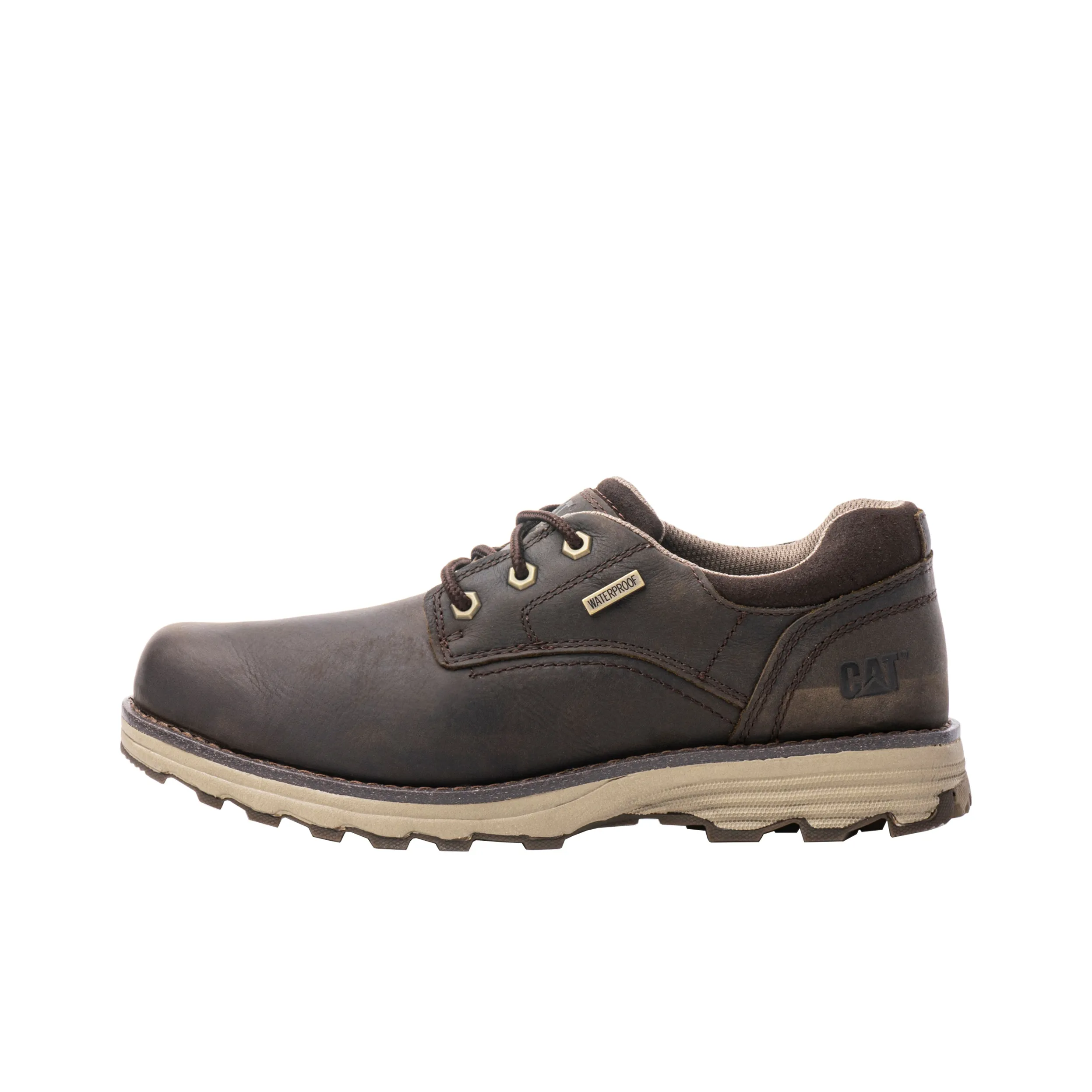 CAT Men's Casual Shoes Men's Low Top Dark Coffee