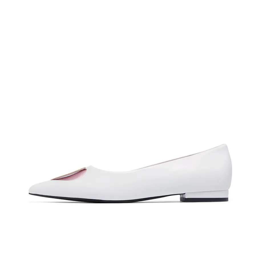 CHARLES KEITH Туфли Мэри Джейн Женские Белые