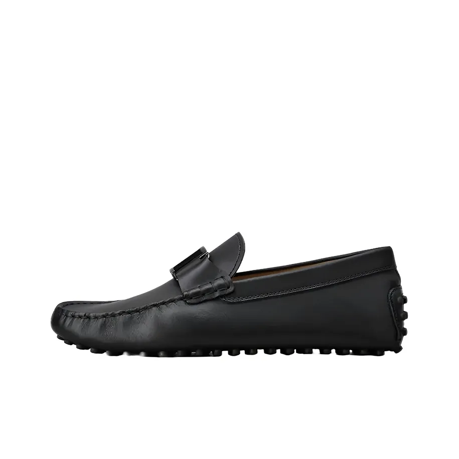 TOD'S Almond toe Leather Loafers