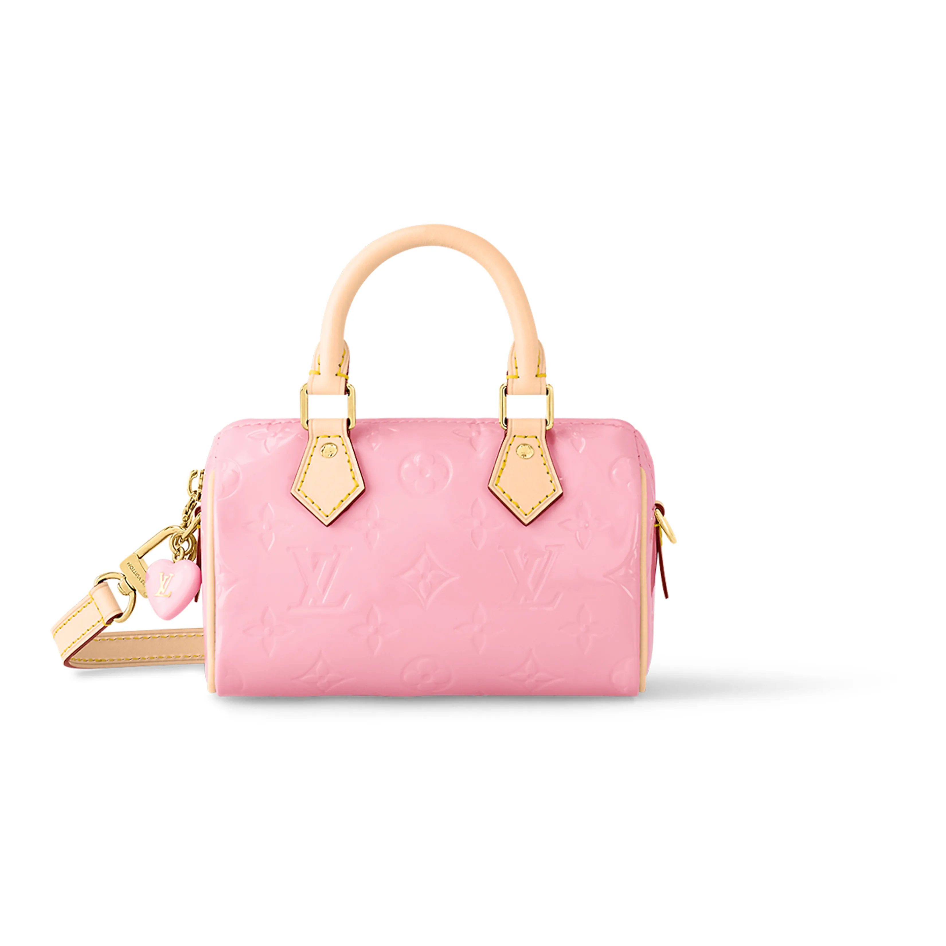 LOUIS VUITTON Nano Speedy Mochi Pink