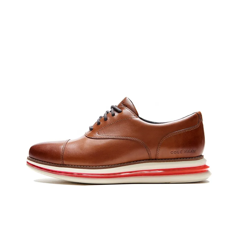 COLE HAAN Casual Shoes Men Low-Top Brown