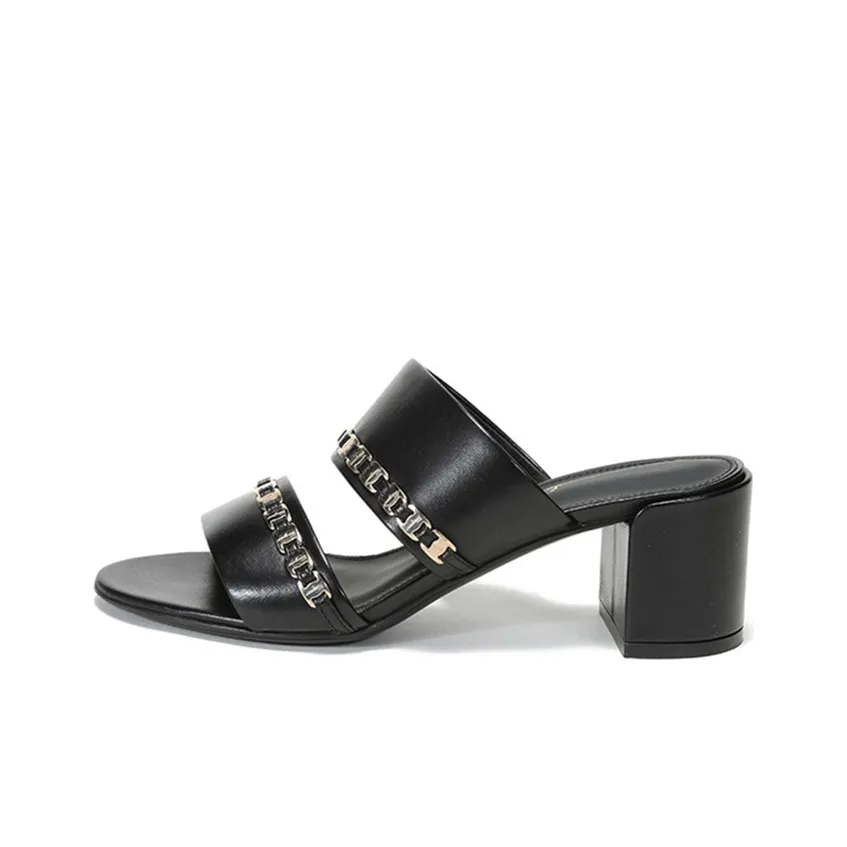 FERRAGAMO Slide Slippers 5.5cm Women's Black